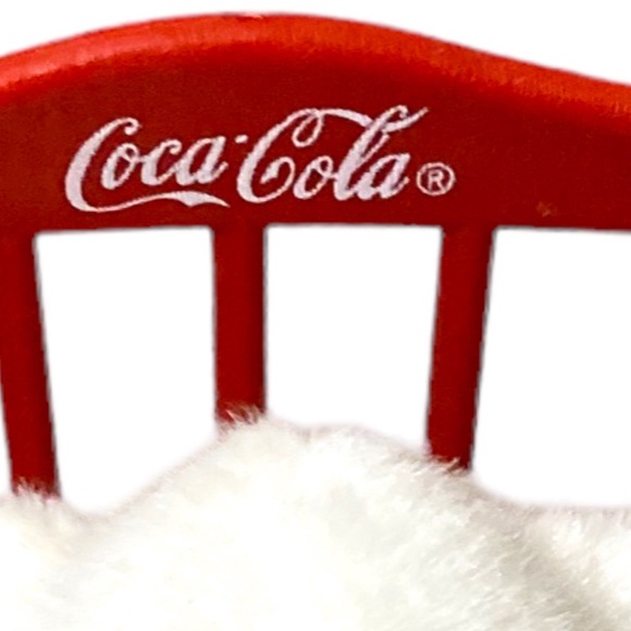 1998 Coca-Cola Animation Collection Polar Bear On Rocking Chair - Picture 8 of 16
